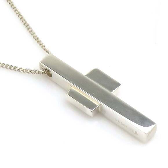 GUCCI Necklace Silver 925 Men's r10492a